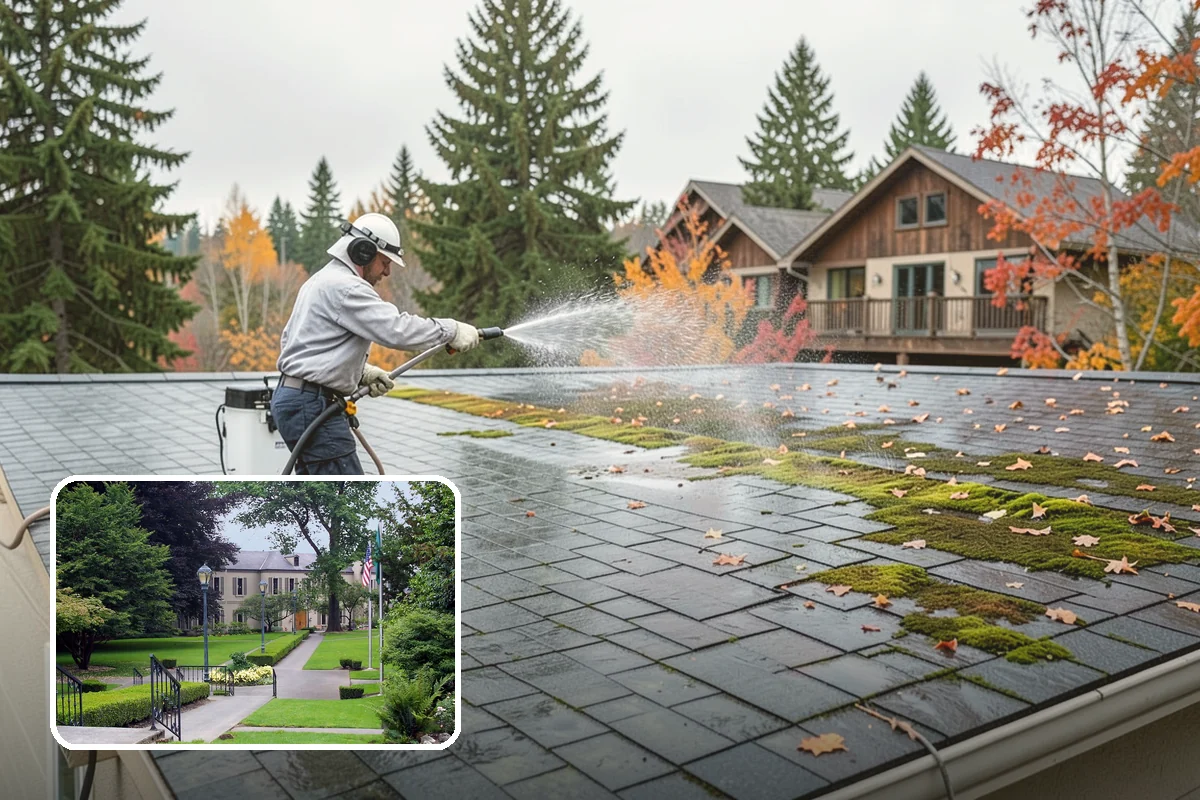 Screen Cleaning in Woodinville, King County, WA - Removes trapped pollen, dust, and mildew from the mesh