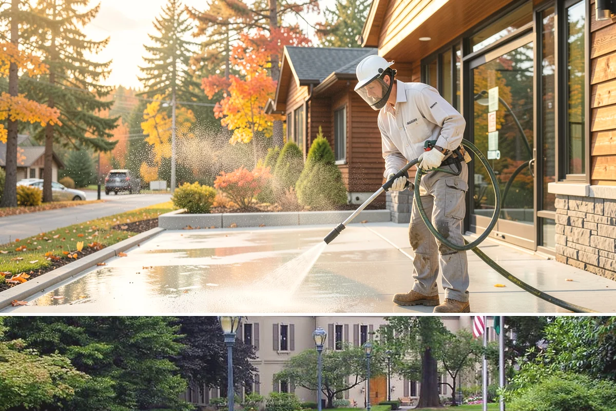 Screen Cleaning in Woodinville, King County, WA - Clean screens in late spring after the heaviest pollen season loads them with residue.