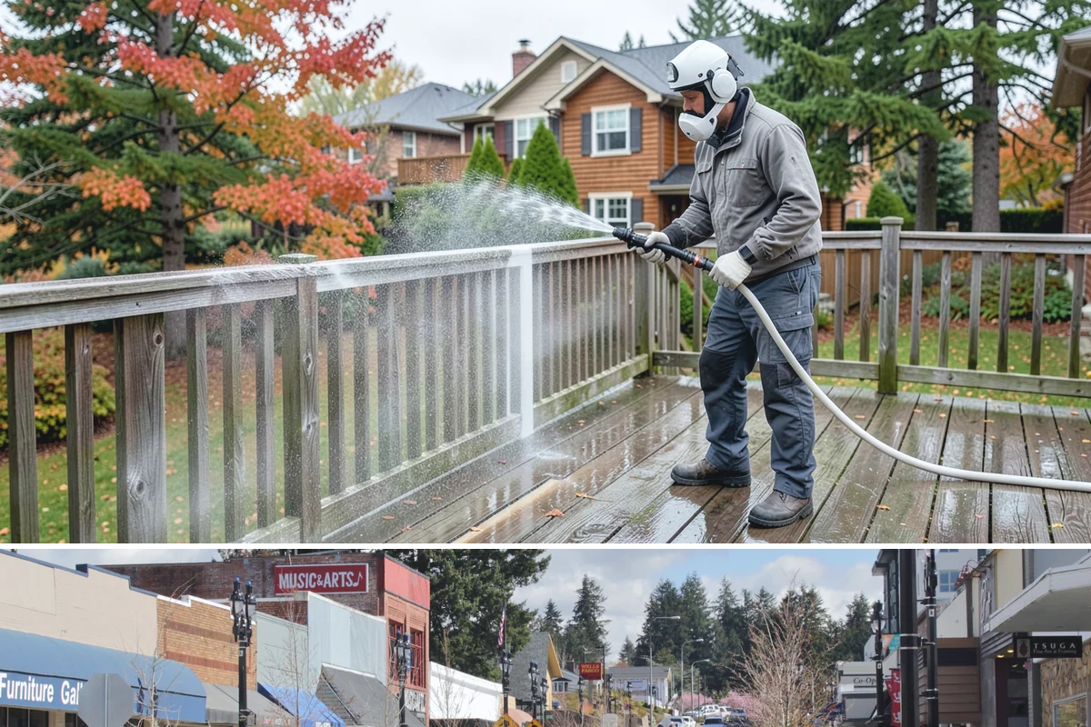 Sealer Stripping in Bothell, King County, WA - Strip sealer during dry weather so the cleaned surface can dry fully before any new coating goes on.