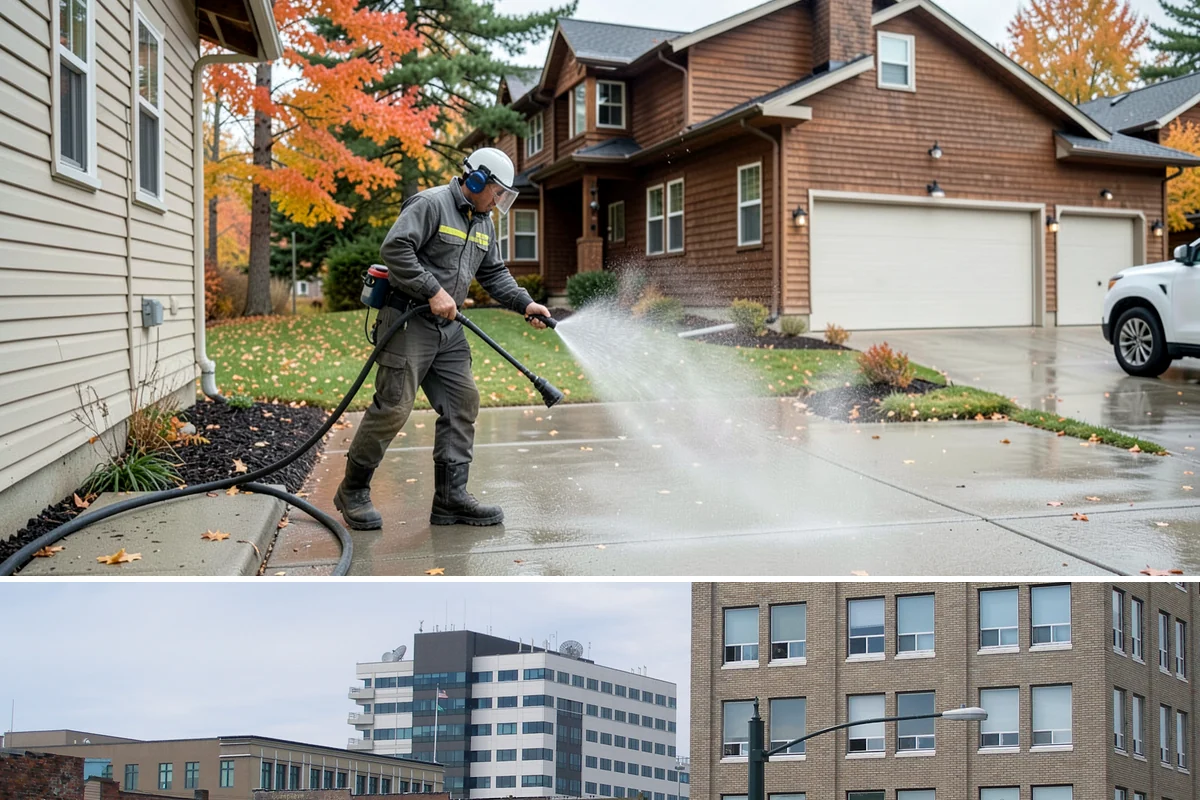 Sealer Stripping in Everett, Snohomish County, WA - Strip sealer during dry weather so the cleaned surface can dry fully before any new coating goes on.