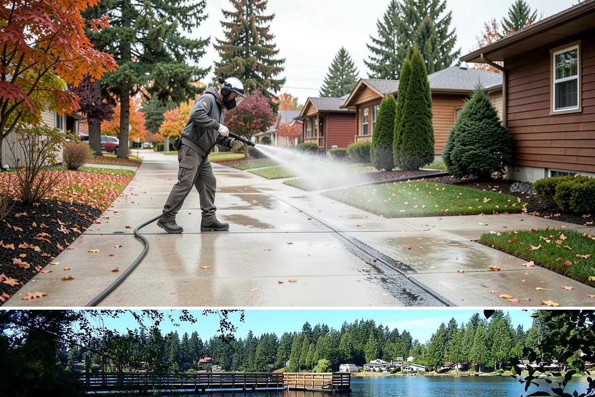 Sealer Stripping in Federal Way, King County, WA - Strip sealer during dry weather so the cleaned surface can dry fully before any new coating goes on.
