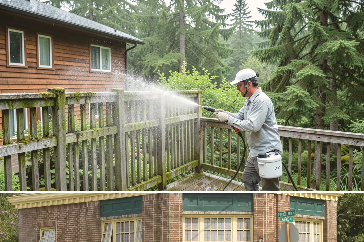 Sealer Stripping in Hamilton, Skagit County, WA - Strip sealer during dry weather so the cleaned surface can dry fully before any new coating goes on.