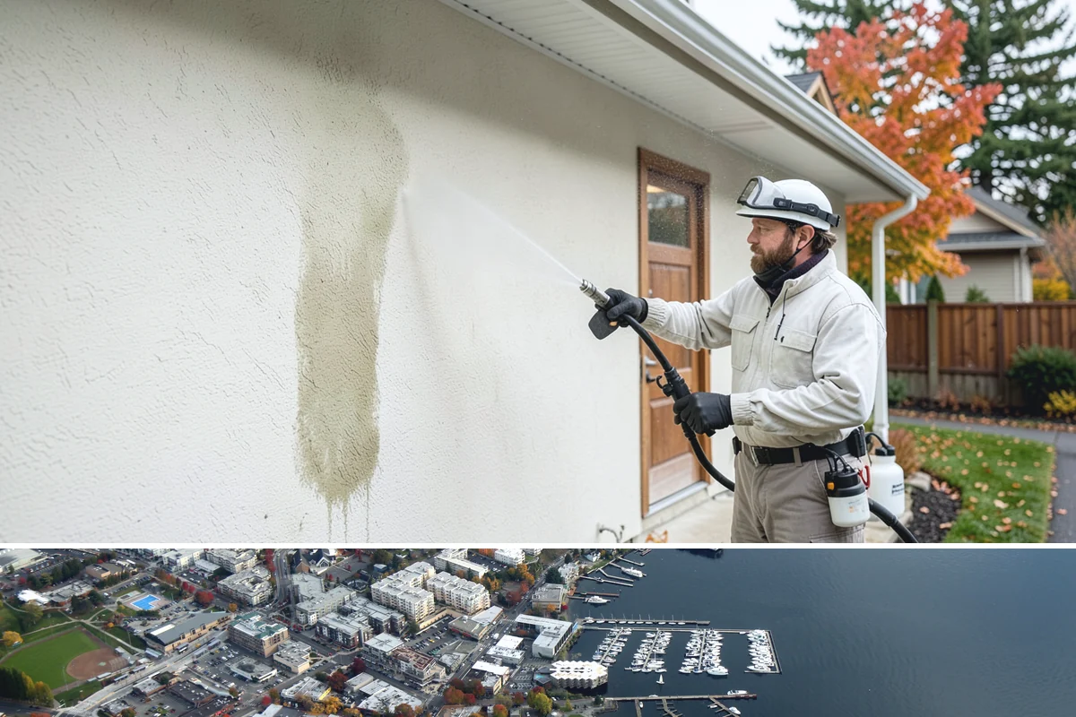 Sealer Stripping in Kirkland, King County, WA - Strip sealer during dry weather so the cleaned surface can dry fully before any new coating goes on.