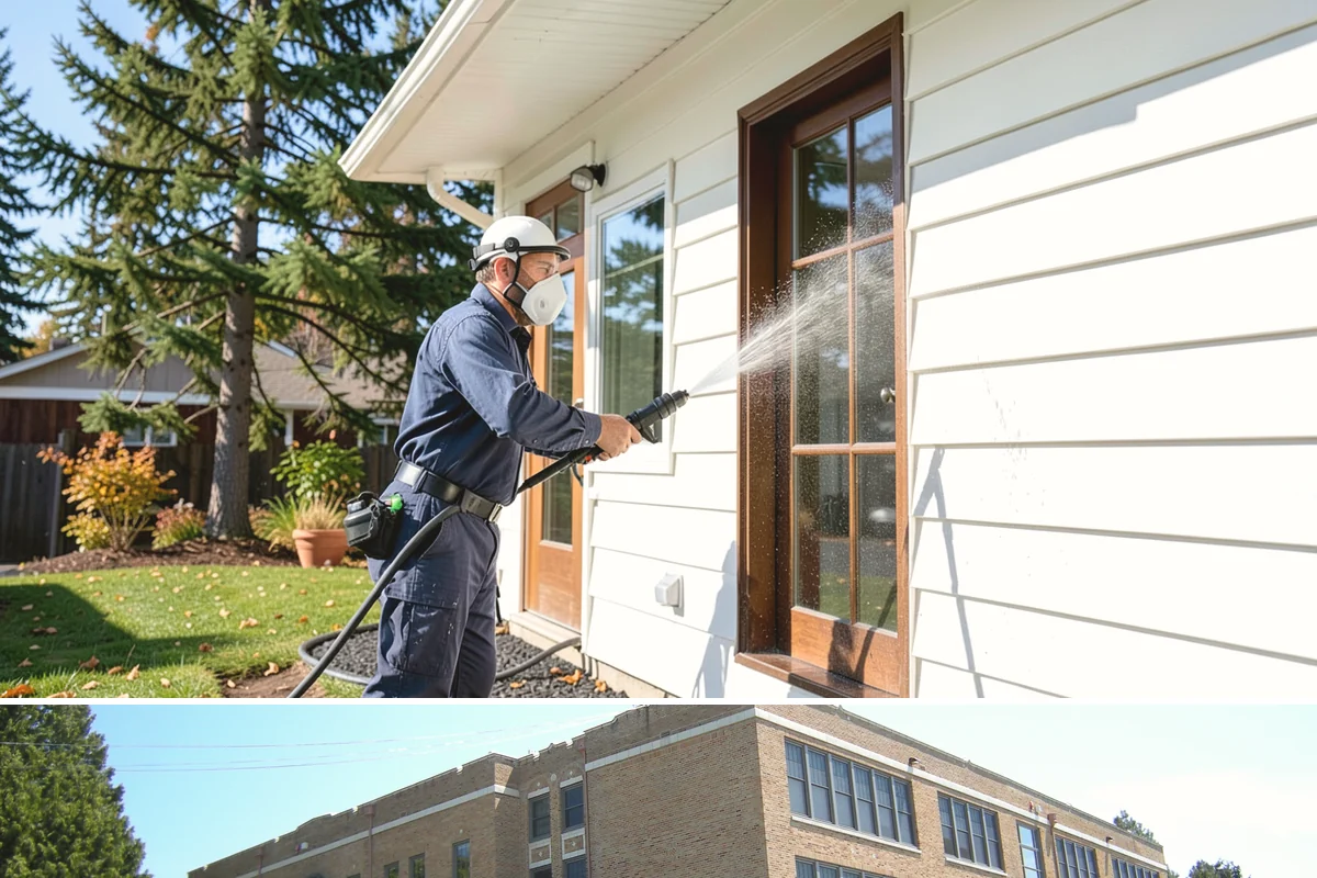 Sealer Stripping in Maple Valley, King County, WA - Strip sealer during dry weather so the cleaned surface can dry fully before any new coating goes on.
