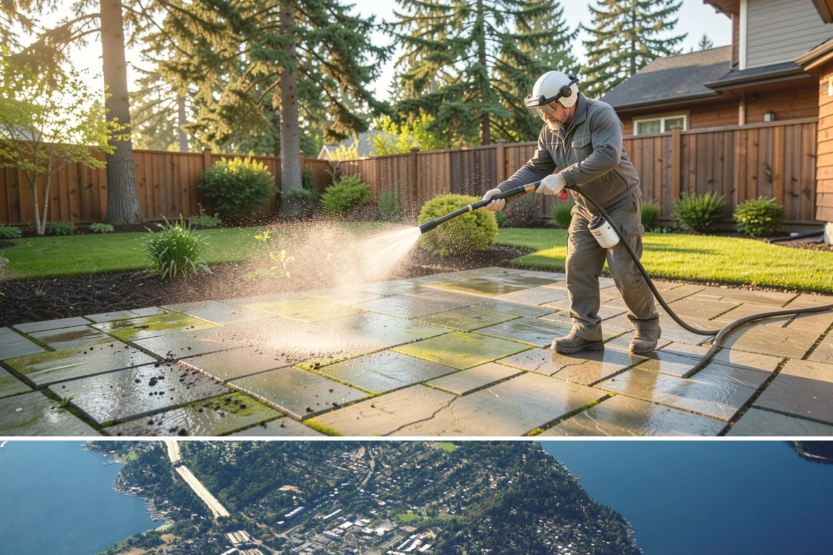 Sealer Stripping in Mercer Island, King County, WA - Strip sealer during dry weather so the cleaned surface can dry fully before any new coating goes on.