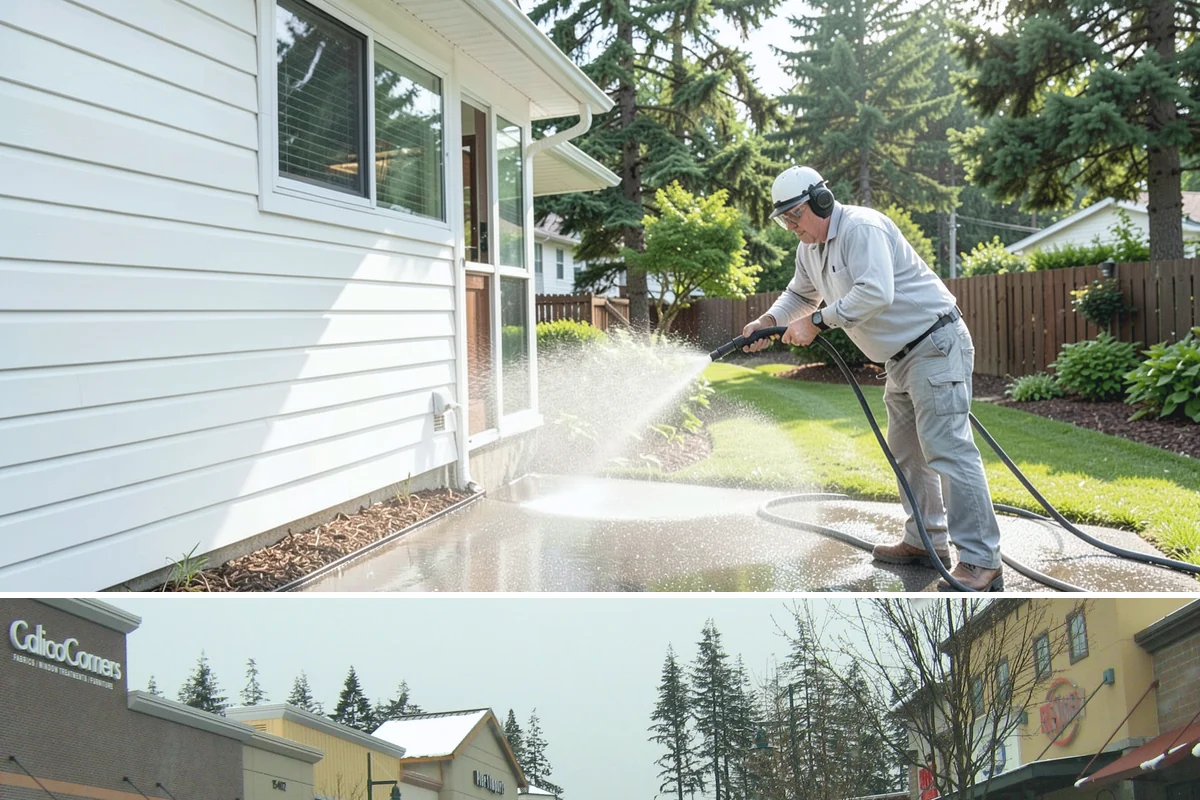 Sealer Stripping in Mill Creek, Snohomish County, WA - Strip sealer during dry weather so the cleaned surface can dry fully before any new coating goes on.