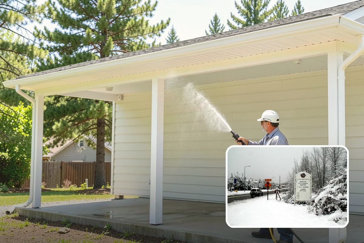 Sealer Stripping in Newcastle, King County, WA - Removes cloudy, flaking, or discolored old sealer