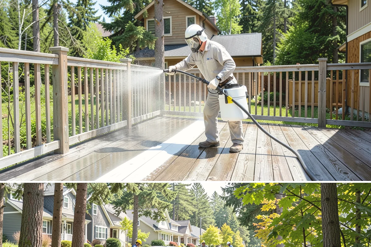 Sealer Stripping in Normandy Park, King County, WA - Strip sealer during dry weather so the cleaned surface can dry fully before any new coating goes on.
