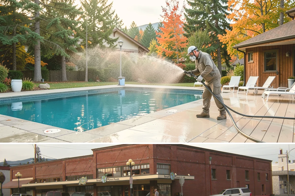 Sealer Stripping in Sedro-Woolley, Skagit County, WA - Strip sealer during dry weather so the cleaned surface can dry fully before any new coating goes on.