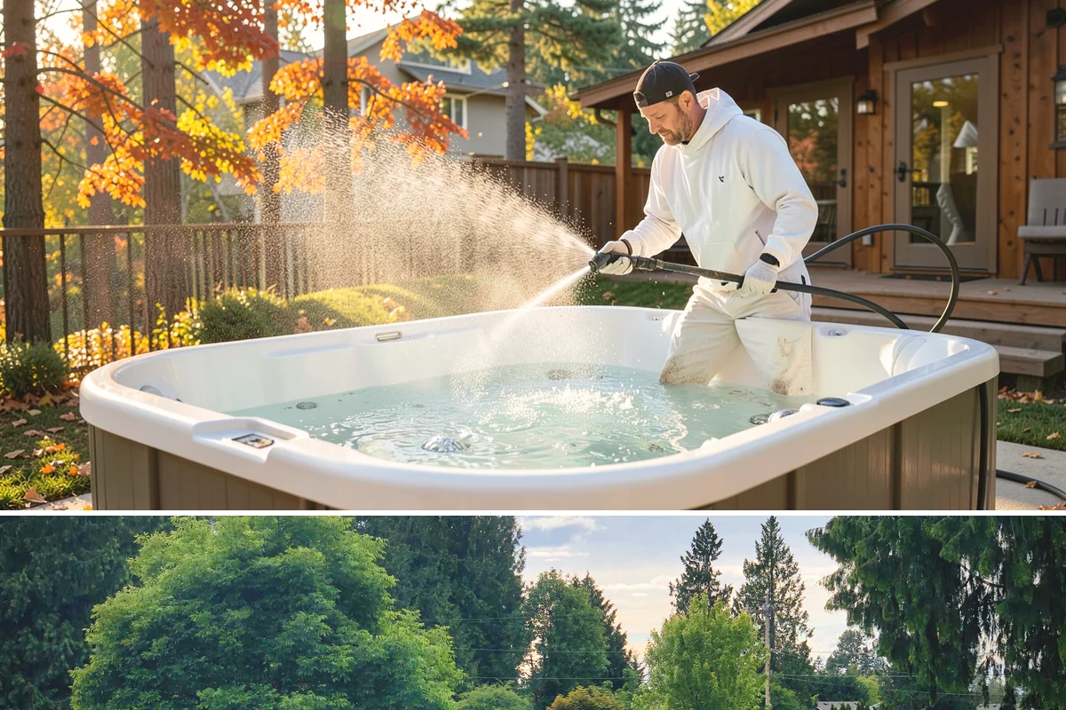 Self-Storage Facility Cleaning in Bonney Lake, Pierce County, WA - Annual or semi-annual cleaning in spring and early fall keeps a storage facility bright through the Northwest's wet months.