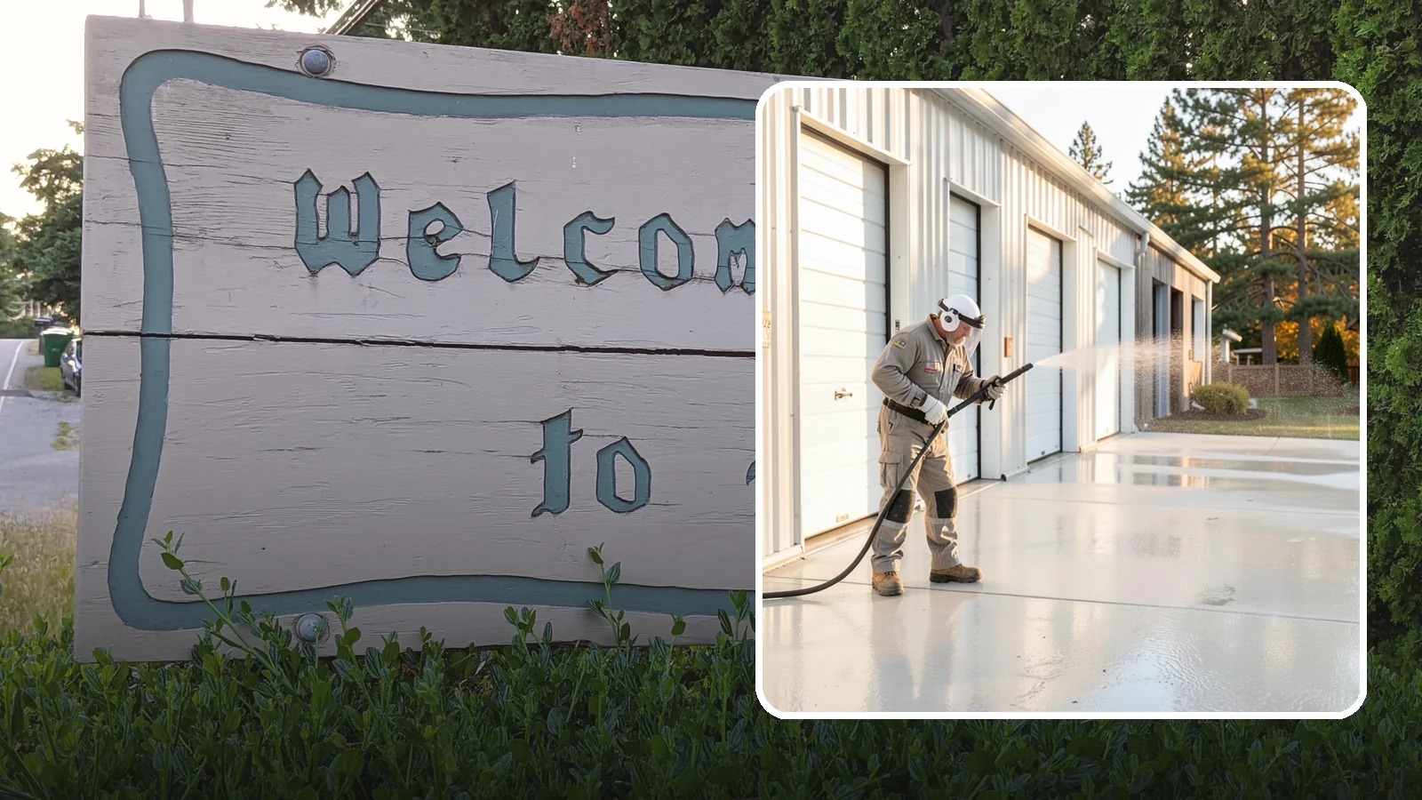 Self-Storage Facility Cleaning in Brier, Snohomish County, WA - Facility-wide exterior cleaning for self-storage sites that brightens roll-up doors, corridors, and drive lanes across sprawling...