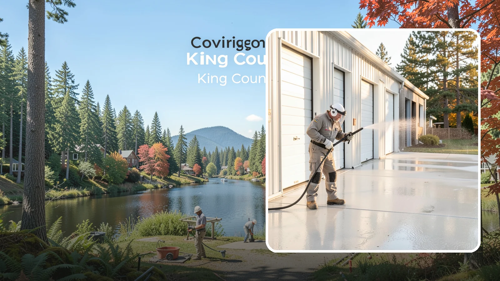 Self-Storage Facility Cleaning in Covington, King County, WA - Facility-wide exterior cleaning for self-storage sites that brightens roll-up doors, corridors, and drive lanes across sprawling...