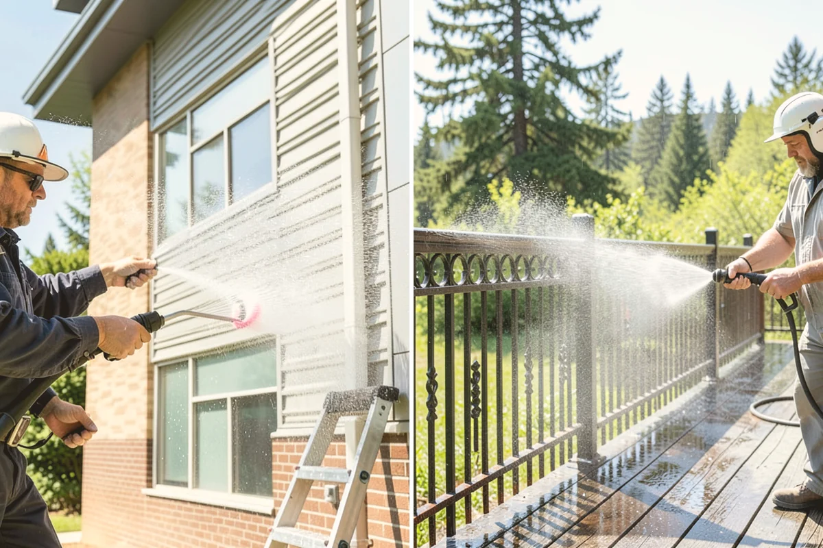 Self-Storage Facility Cleaning in Eatonville, Pierce County, WA - Map building rows and sequence work around tenant access