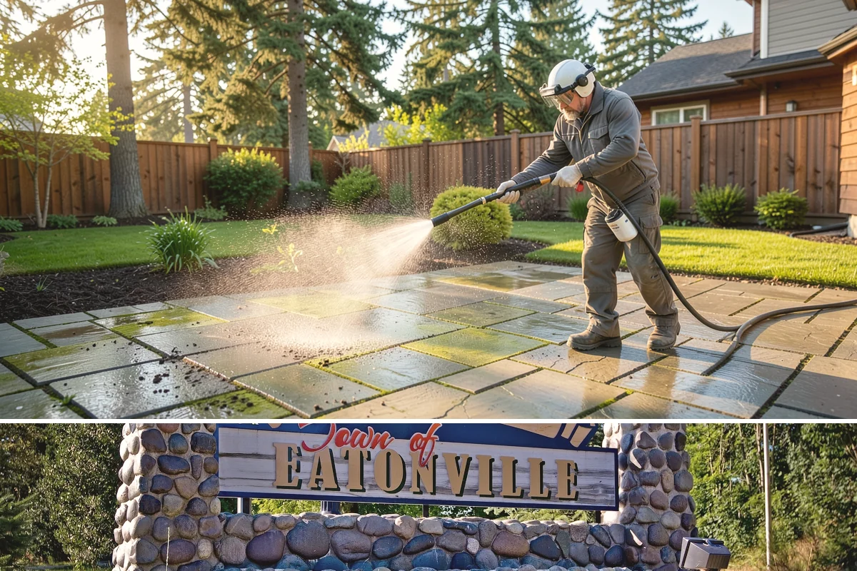 Self-Storage Facility Cleaning in Eatonville, Pierce County, WA - Annual or semi-annual cleaning in spring and early fall keeps a storage facility bright through the Northwest's wet months.