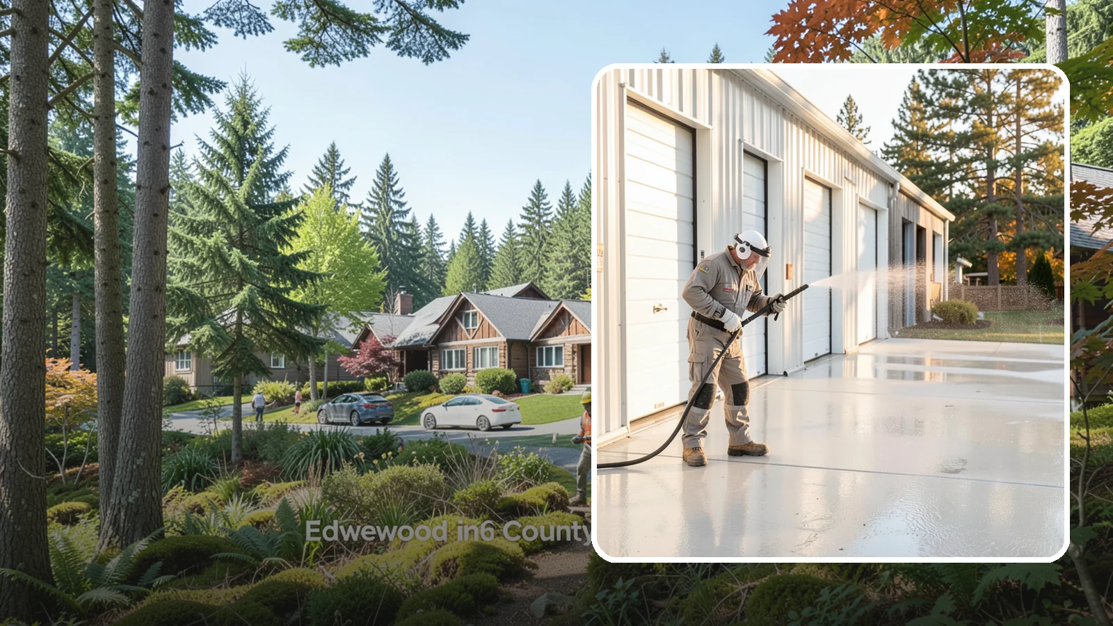 Self-Storage Facility Cleaning in Edgewood, Pierce County, WA - Facility-wide exterior cleaning for self-storage sites that brightens roll-up doors, corridors, and drive lanes across sprawling...