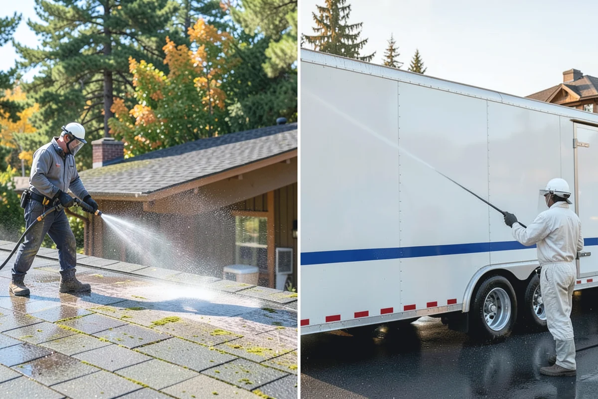 Self-Storage Facility Cleaning in Hamilton, Skagit County, WA - Map building rows and sequence work around tenant access