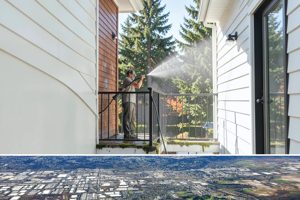 Self-Storage Facility Cleaning in Kent, King County, WA - Annual or semi-annual cleaning in spring and early fall keeps a storage facility bright through the Northwest's wet months.