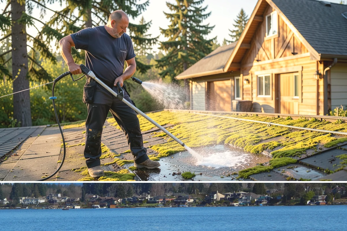 Self-Storage Facility Cleaning in Lake Stevens, Snohomish County, WA - Annual or semi-annual cleaning in spring and early fall keeps a storage facility bright through the Northwest's wet months.