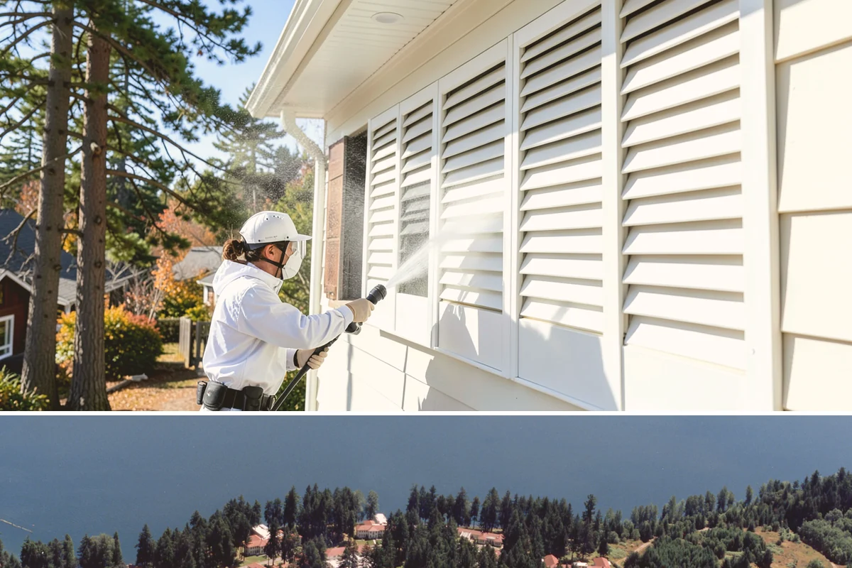 Self-Storage Facility Cleaning in Lakewood, Pierce County, WA - Annual or semi-annual cleaning in spring and early fall keeps a storage facility bright through the Northwest's wet months.