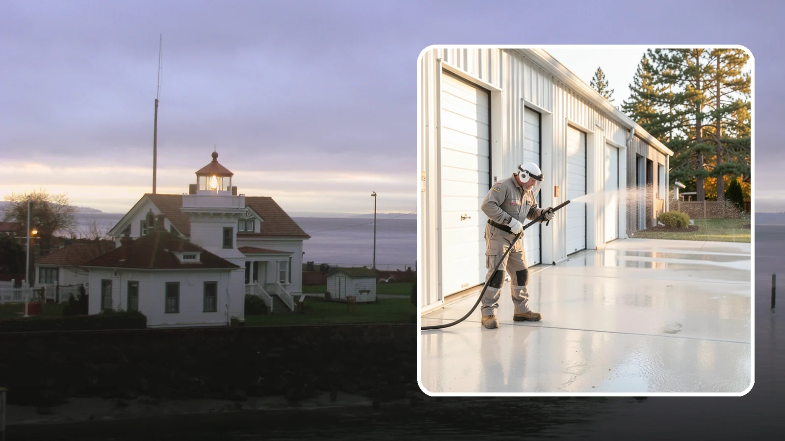 Self-Storage Facility Cleaning in Mukilteo, Snohomish County, WA - Facility-wide exterior cleaning for self-storage sites that brightens roll-up doors, corridors, and drive lanes across sprawling...
