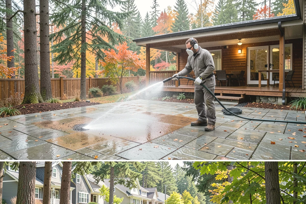 Self-Storage Facility Cleaning in Normandy Park, King County, WA - Annual or semi-annual cleaning in spring and early fall keeps a storage facility bright through the Northwest's wet months.