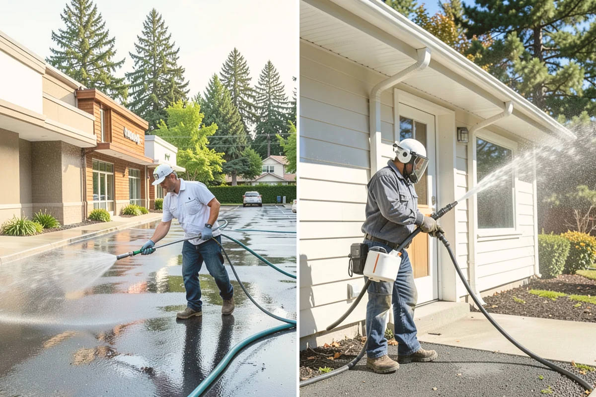 Self-Storage Facility Cleaning in Sammamish, King County, WA - Map building rows and sequence work around tenant access