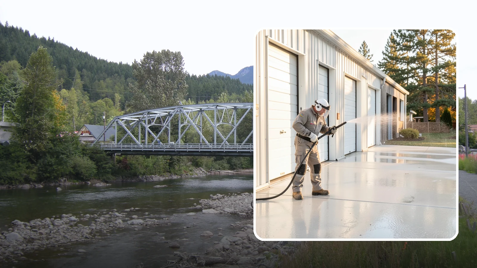 Self-Storage Facility Cleaning in Skykomish, King County, WA - Facility-wide exterior cleaning for self-storage sites that brightens roll-up doors, corridors, and drive lanes across sprawling...