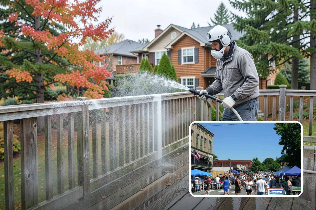 Self-Storage Facility Cleaning in Snohomish, Snohomish County, WA - Brightens long rows of roll-up doors and metal panels