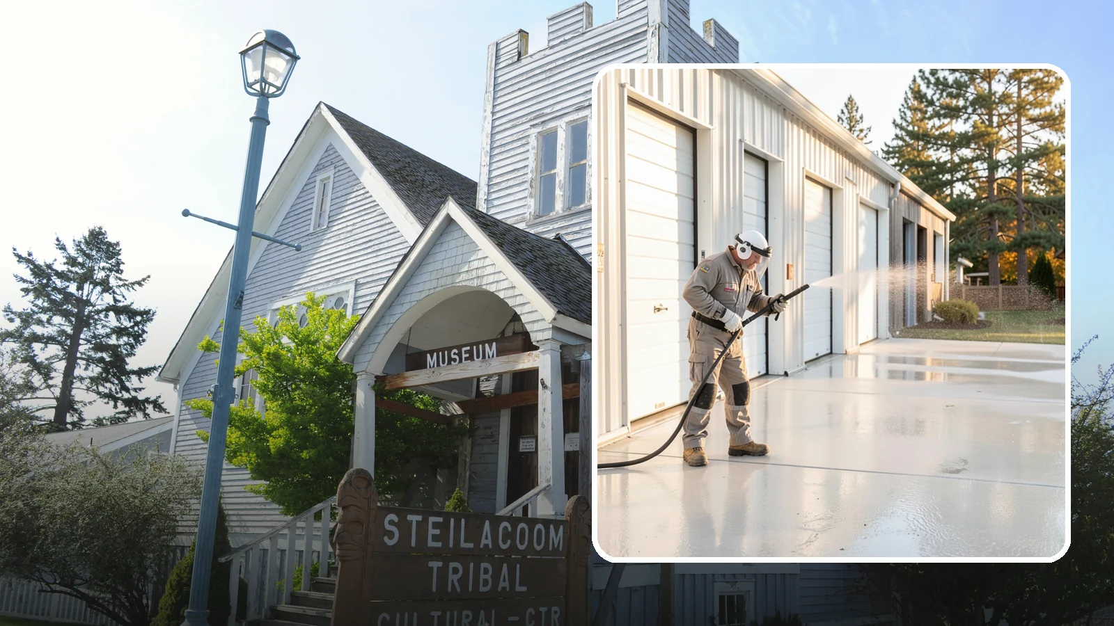 Self-Storage Facility Cleaning in Steilacoom, Pierce County, WA - Facility-wide exterior cleaning for self-storage sites that brightens roll-up doors, corridors, and drive lanes across sprawling...