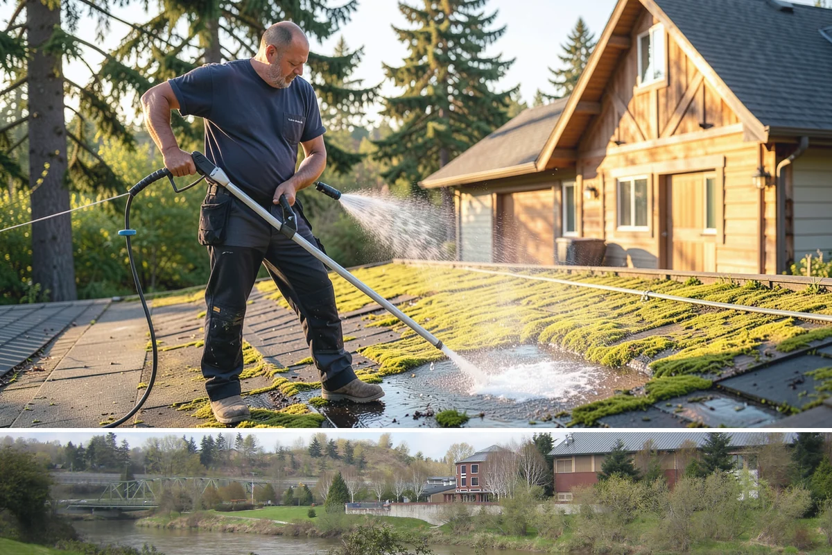 Self-Storage Facility Cleaning in Tukwila, King County, WA - Annual or semi-annual cleaning in spring and early fall keeps a storage facility bright through the Northwest's wet months.