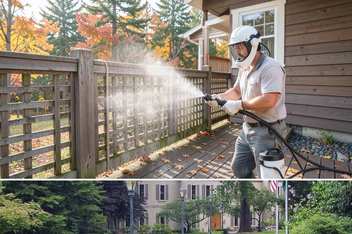 Self-Storage Facility Cleaning in Woodinville, King County, WA - Annual or semi-annual cleaning in spring and early fall keeps a storage facility bright through the Northwest's wet months.