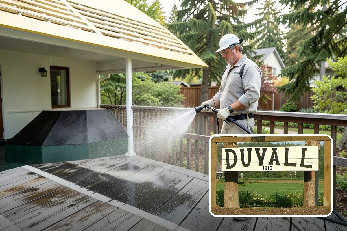 Semi-Truck Washing in Duvall, King County, WA - Breaks down exhaust soot and mountain-pass salt film