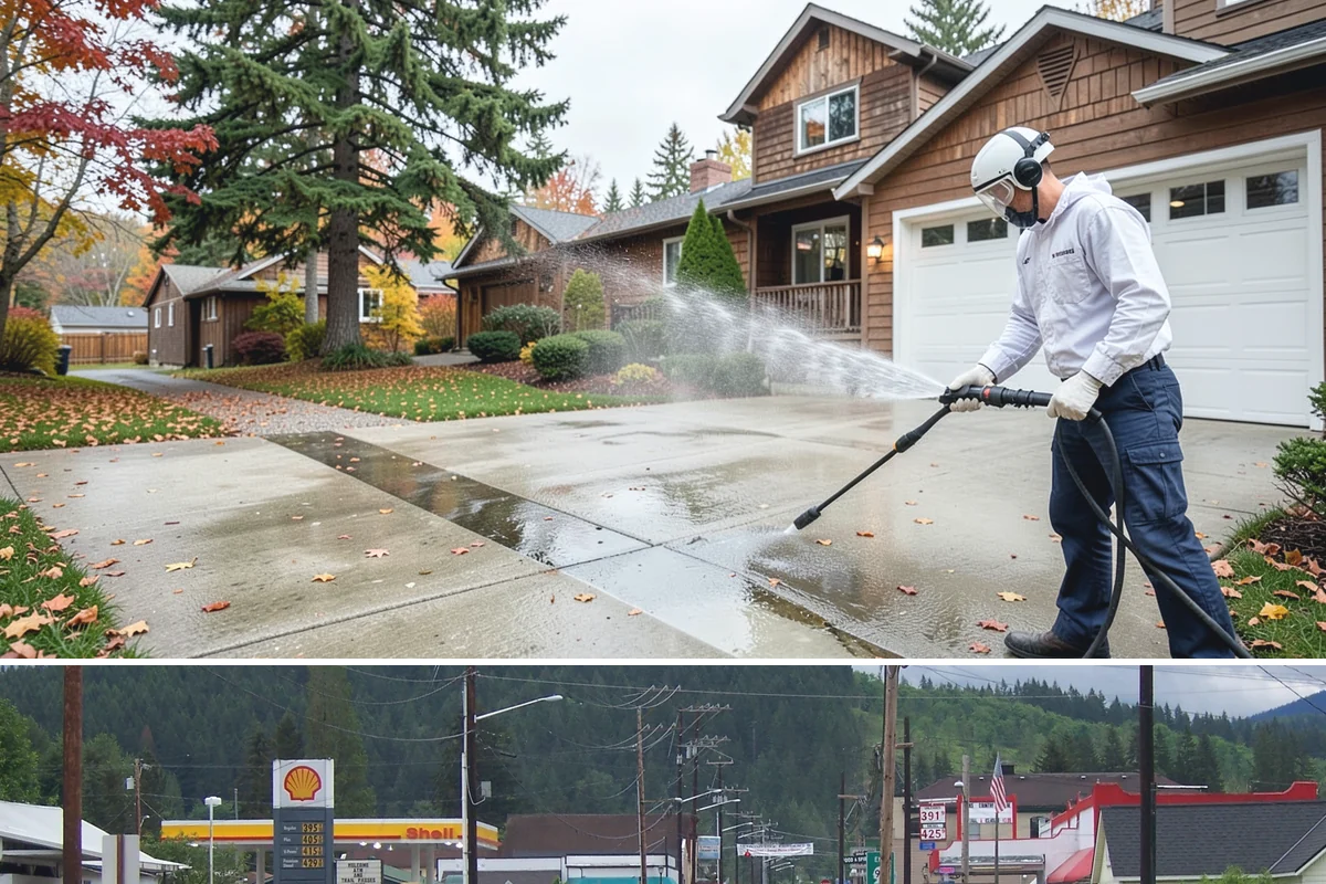 Semi-Truck Washing in Granite Falls, Snohomish County, WA - Winter runs over the passes leave heavy salt film, making cold-season washes especially important.