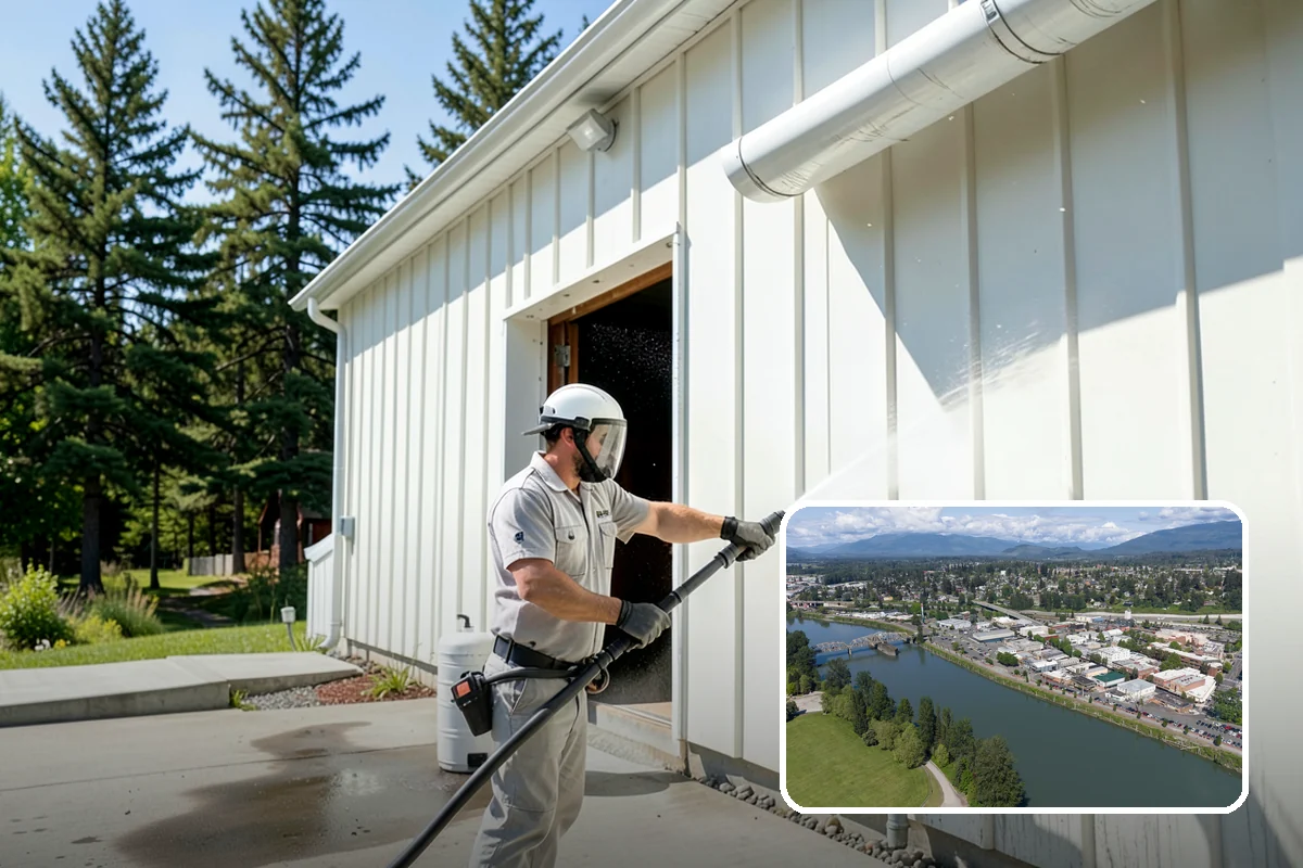 Semi-Truck Washing in Mount Vernon, Skagit County, WA - Breaks down exhaust soot and mountain-pass salt film