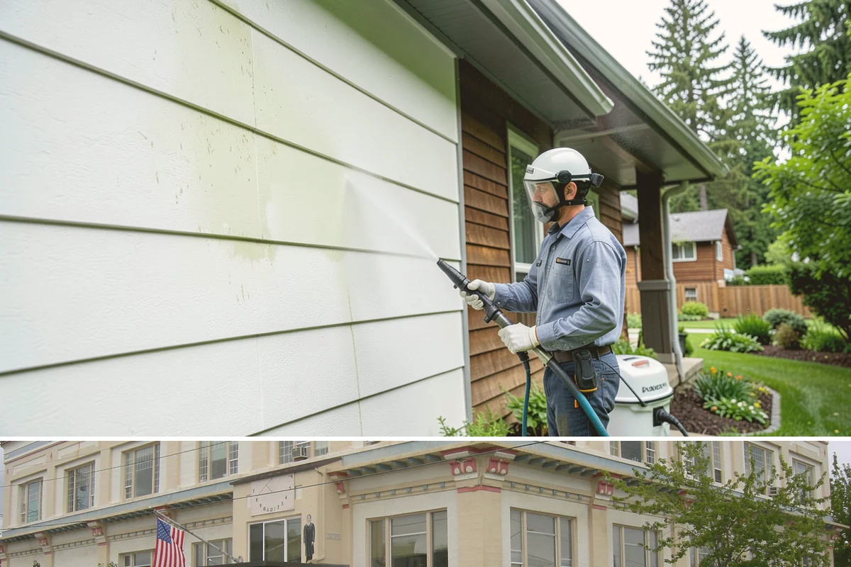 Shed Cleaning in Anacortes, Skagit County, WA - Late spring through early fall gives the cleaned surfaces the best chance to dry before the next stretch of Northwest rain sets...