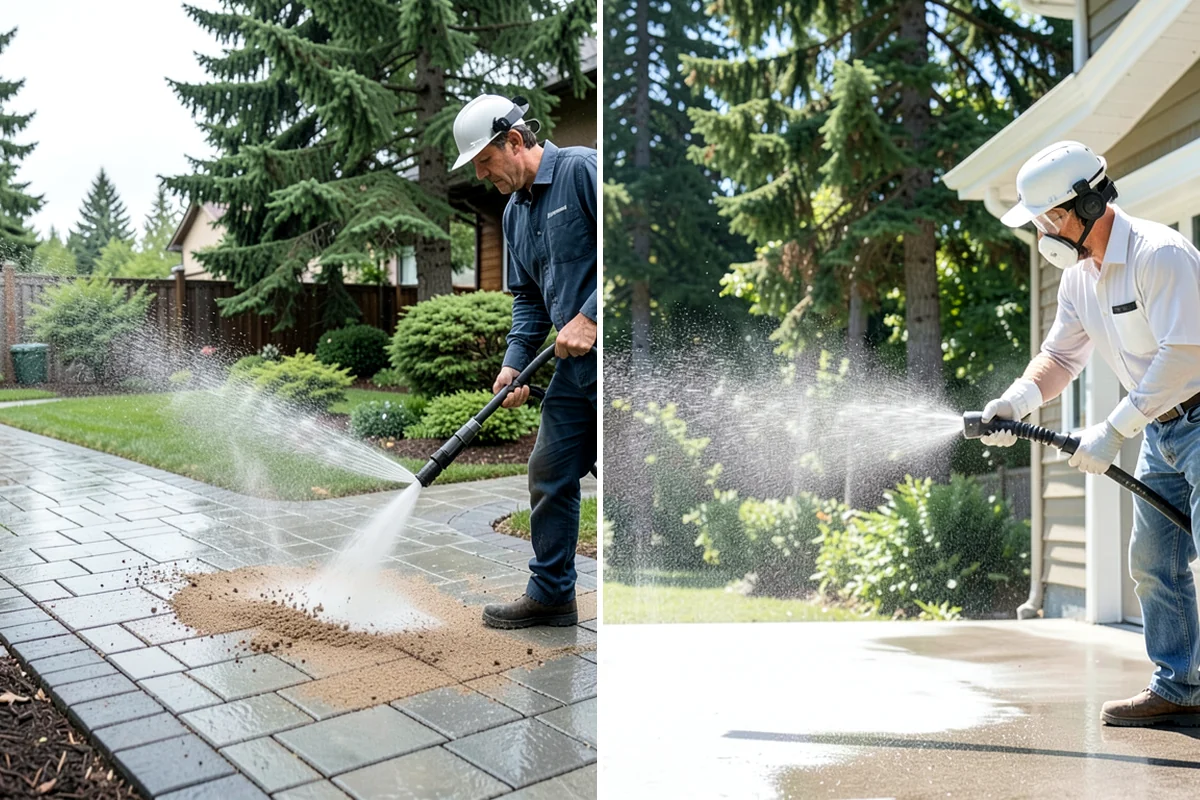 Shed Cleaning in Arlington, Snohomish County, WA - Inspect siding type and flag any soft or damaged panels