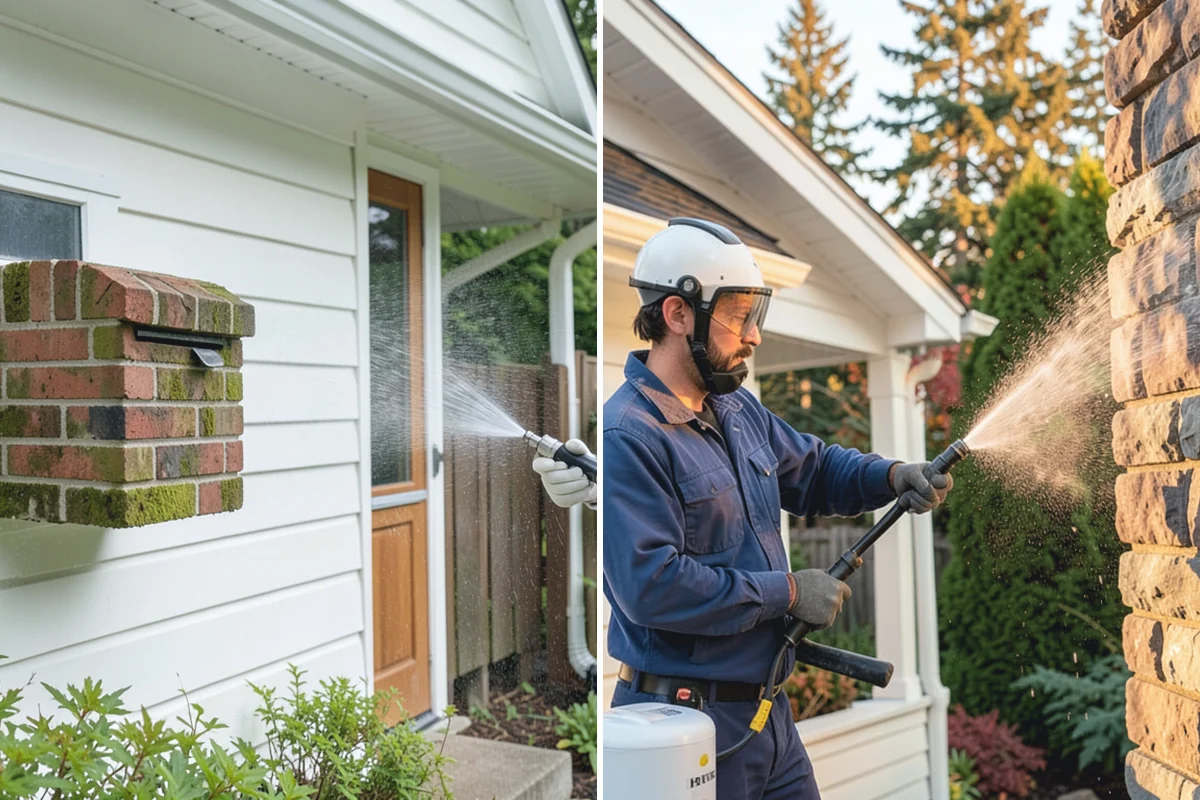 Shed Cleaning in Beaux Arts Village, King County, WA - Inspect siding type and flag any soft or damaged panels
