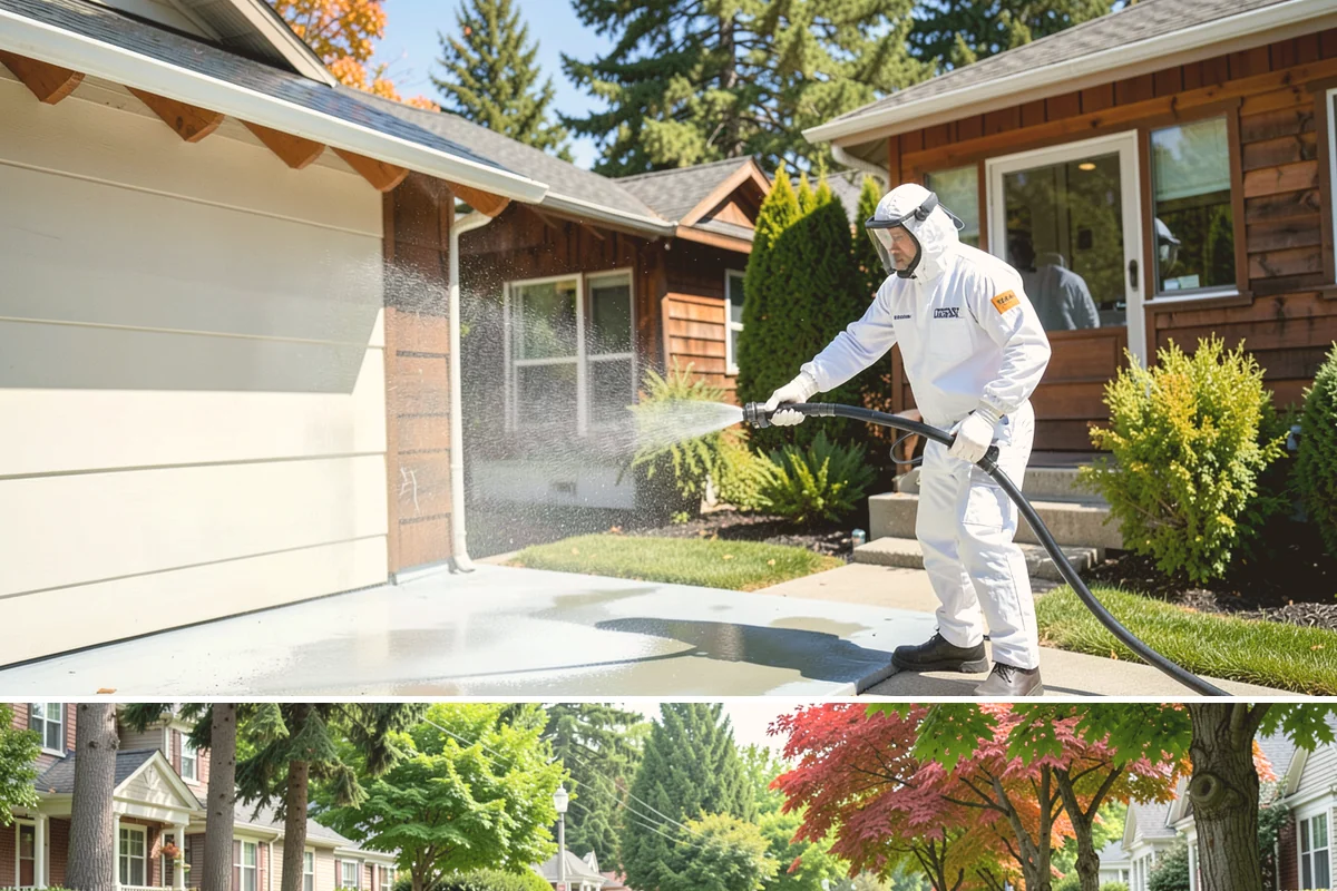 Shed Cleaning in Beaux Arts Village, King County, WA - Late spring through early fall gives the cleaned surfaces the best chance to dry before the next stretch of Northwest rain sets...