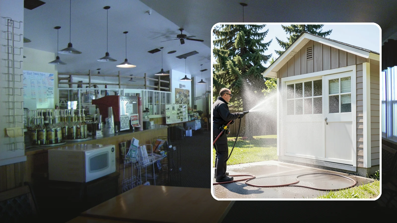 Shed Cleaning in Black Diamond, King County, WA - We wash down backyard sheds so the siding, roof, and trim shed Washington's damp-weather grime instead of holding onto it.