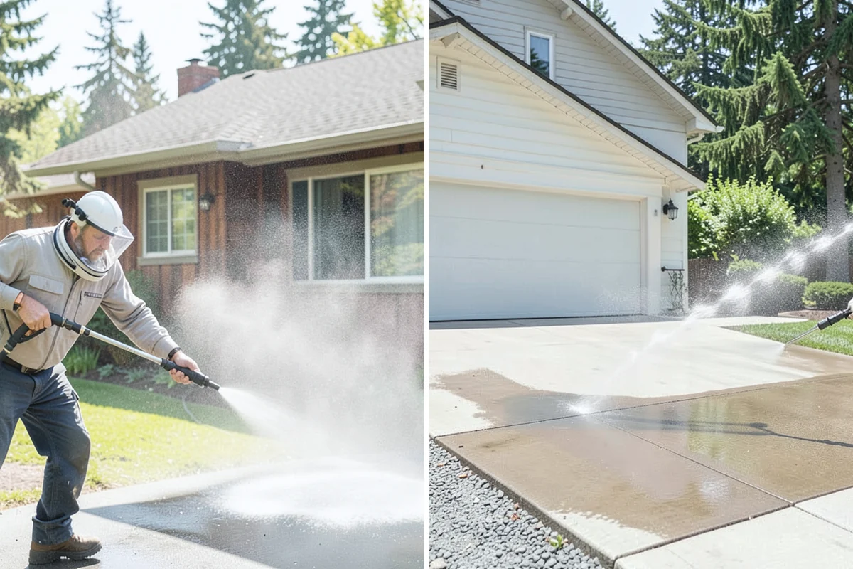 Shed Cleaning in Buckley, Pierce County, WA - Inspect siding type and flag any soft or damaged panels