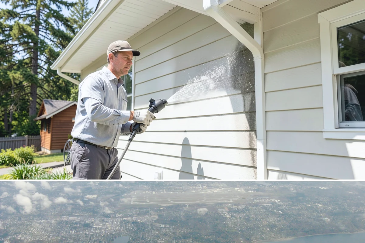 Shed Cleaning in Burien, King County, WA - Late spring through early fall gives the cleaned surfaces the best chance to dry before the next stretch of Northwest rain sets...