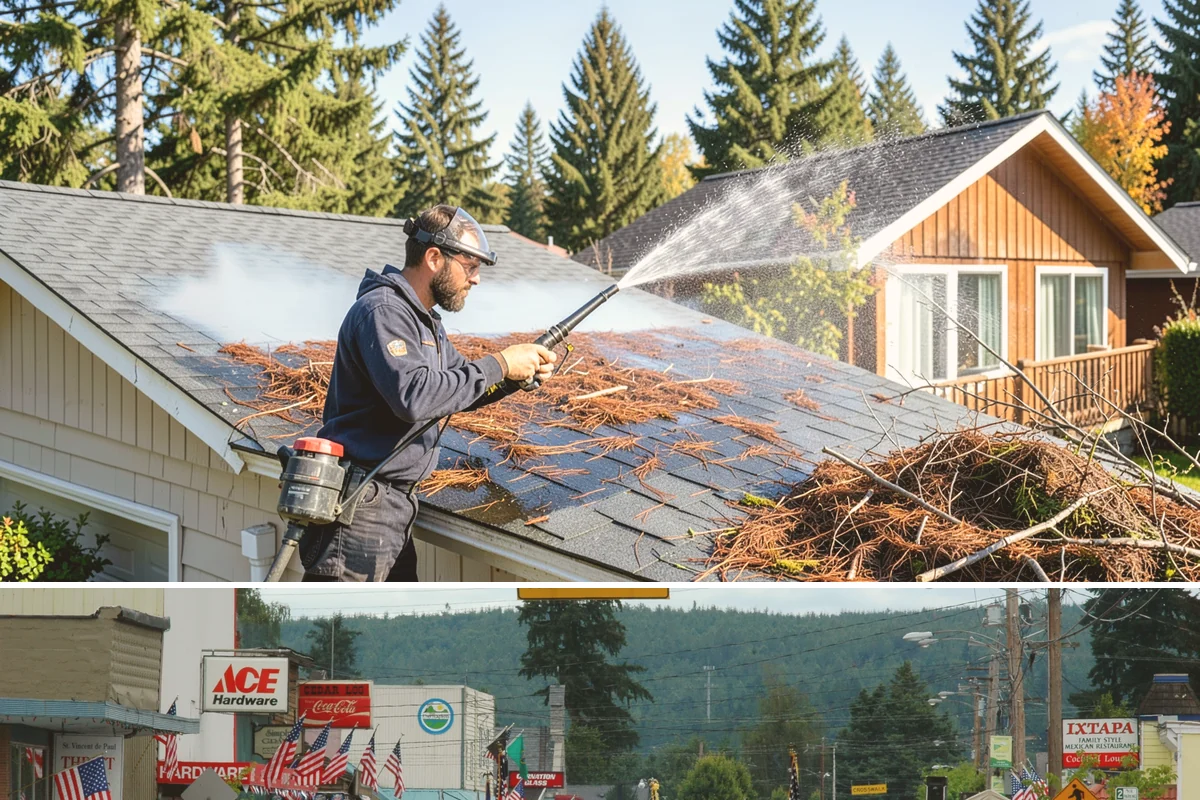 Shed Cleaning in Carnation, King County, WA - Late spring through early fall gives the cleaned surfaces the best chance to dry before the next stretch of Northwest rain sets...