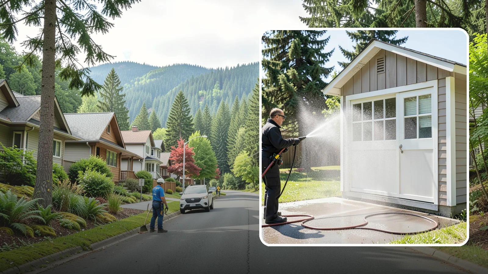 Shed Cleaning in Darrington, Snohomish County, WA - We wash down backyard sheds so the siding, roof, and trim shed Washington's damp-weather grime instead of holding onto it.