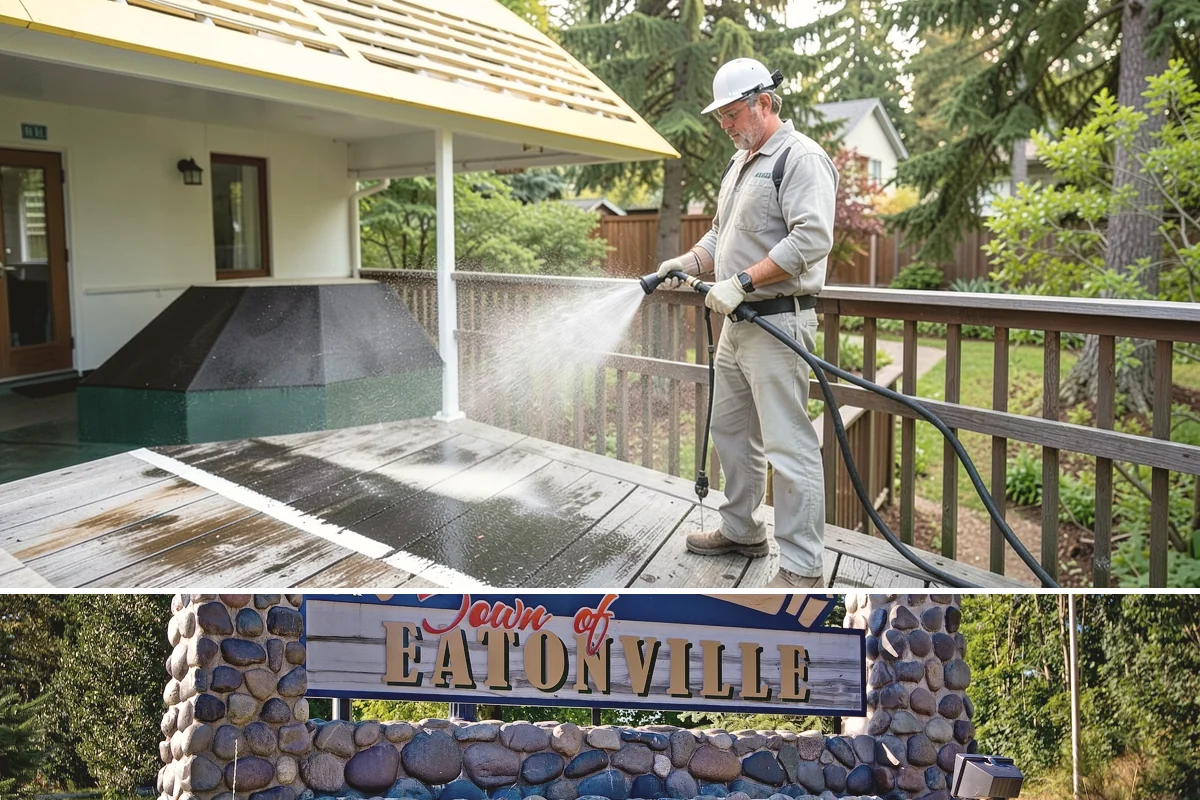 Shed Cleaning in Eatonville, Pierce County, WA - Late spring through early fall gives the cleaned surfaces the best chance to dry before the next stretch of Northwest rain sets...