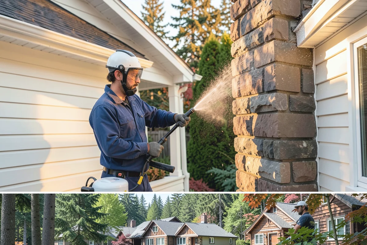 Shed Cleaning in Edgewood, Pierce County, WA - Late spring through early fall gives the cleaned surfaces the best chance to dry before the next stretch of Northwest rain sets...