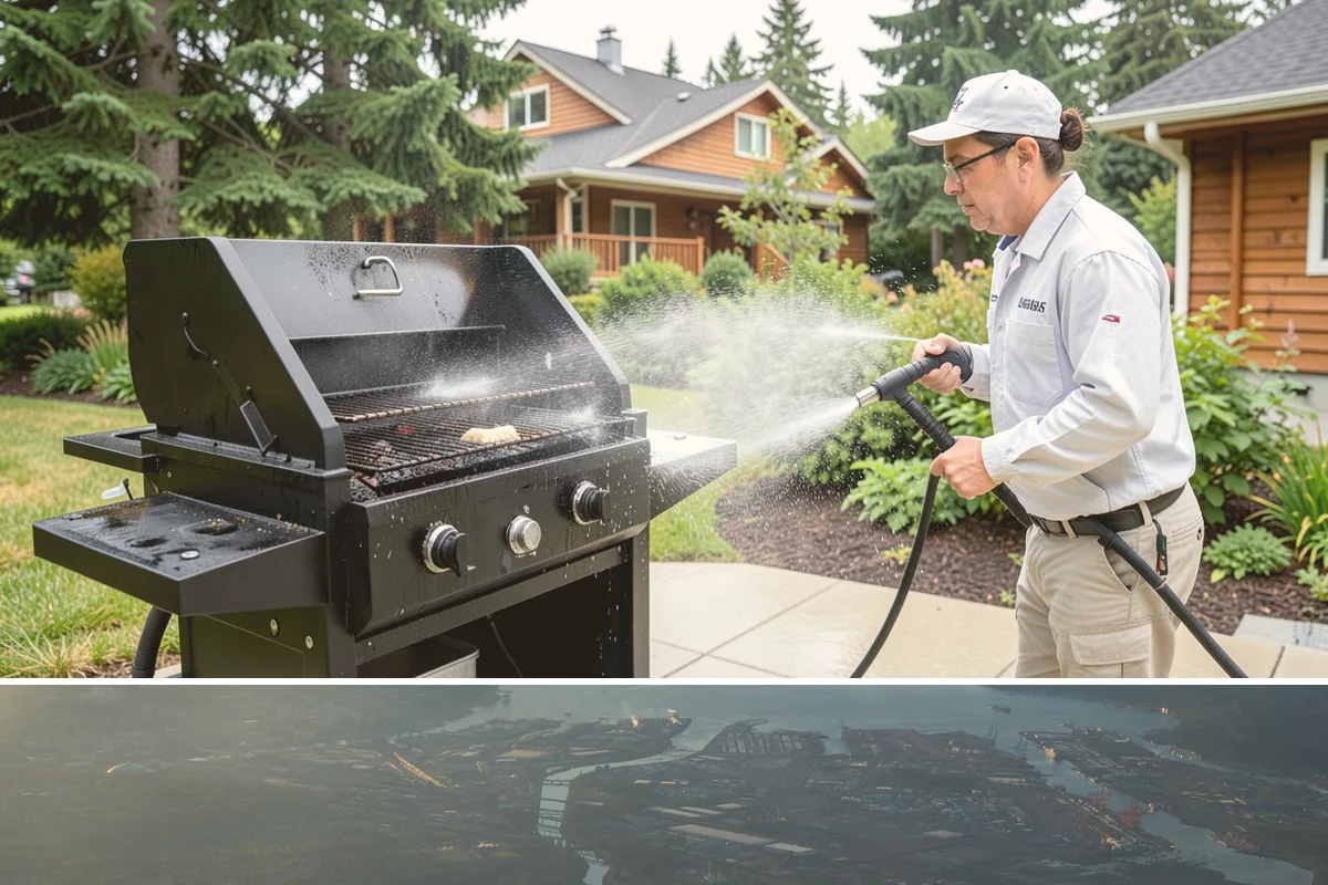 Shed Cleaning in Fife, Pierce County, WA - Late spring through early fall gives the cleaned surfaces the best chance to dry before the next stretch of Northwest rain sets...