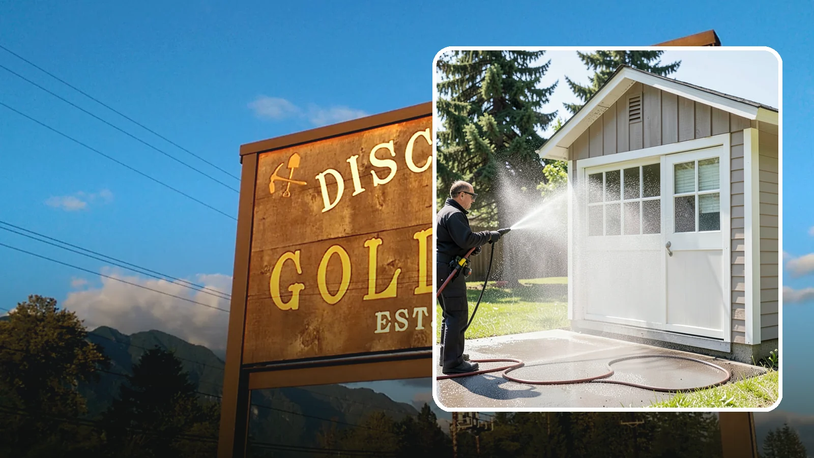 Shed Cleaning in Gold Bar, Snohomish County, WA - We wash down backyard sheds so the siding, roof, and trim shed Washington's damp-weather grime instead of holding onto it.