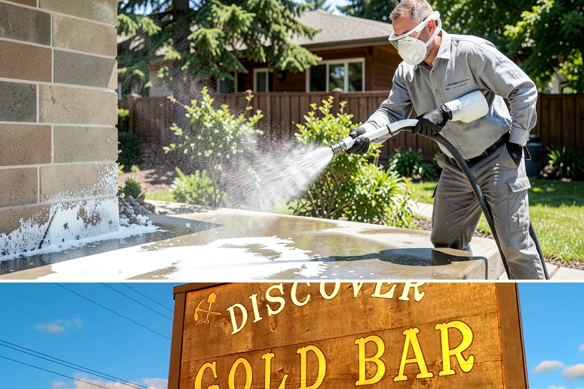 Shed Cleaning in Gold Bar, Snohomish County, WA - Late spring through early fall gives the cleaned surfaces the best chance to dry before the next stretch of Northwest rain sets...