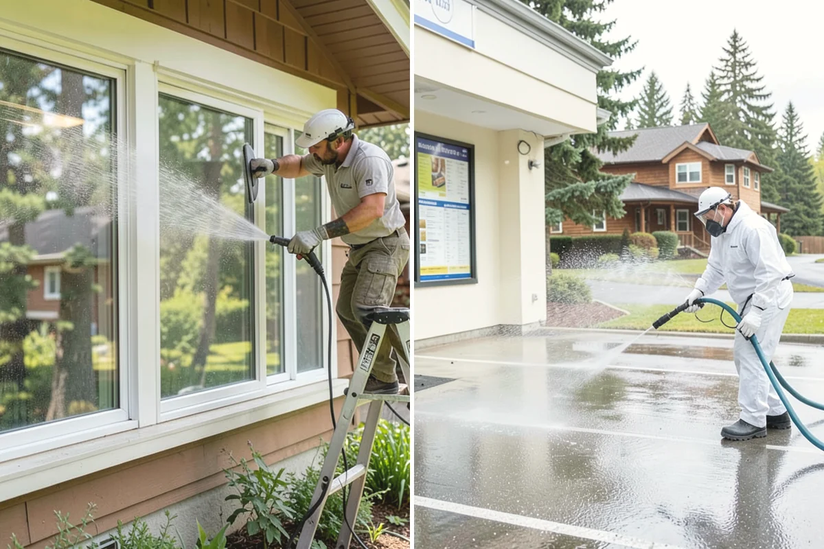 Shed Cleaning in Lake Stevens, Snohomish County, WA - Inspect siding type and flag any soft or damaged panels
