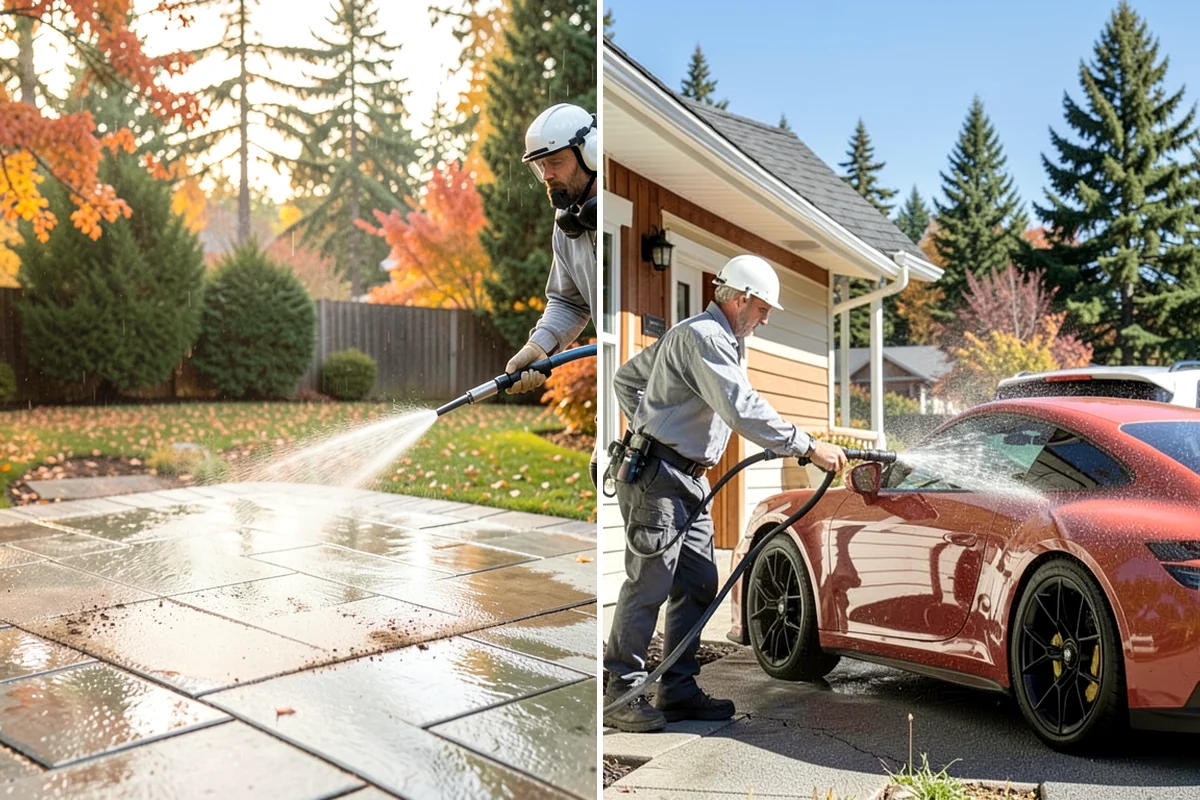 Shed Cleaning in Lakewood, Pierce County, WA - Inspect siding type and flag any soft or damaged panels